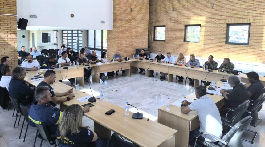 Συνεδρίαση 10 φορέων με αντικείμενο την αντιπλημμυρική θωράκιση του Χαϊδαρίου 1