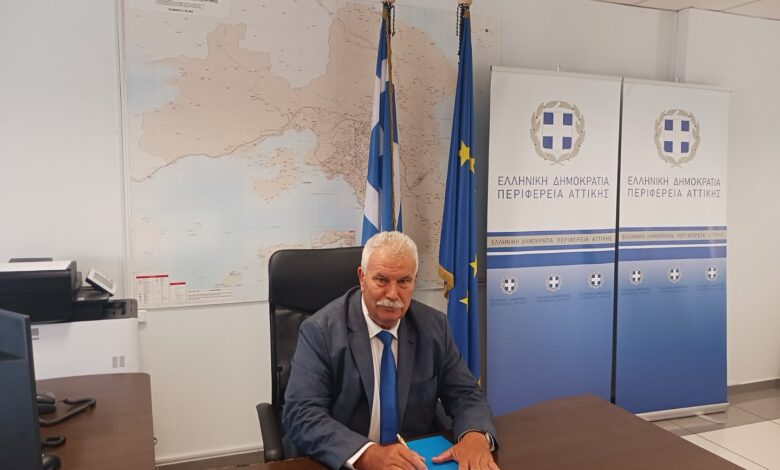 Ανέλαβε τα καθήκοντά του ο νέος αντιπεριφερειάρχης Δυτικής Αθήνας, Μπάμπης Αλεξανδράτος 1