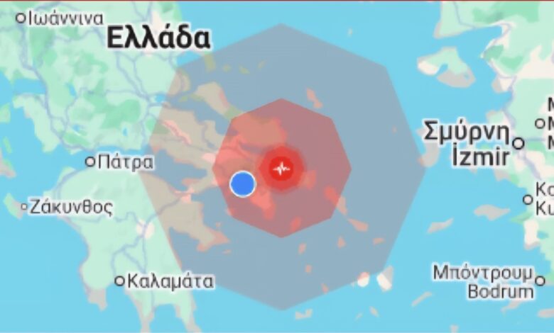 Ισχυρός σεισμός στην Αττική - Ένταση και επίκεντρο 2 Ισχυρός σεισμός στην Αττική - Ένταση και επίκεντρο 1