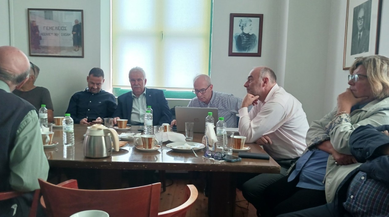 Επίσκεψη του αντιπεριφερειάρχη στο Δρομοκαΐτειο και αυτοψία στα ρέματα 4 Επίσκεψη του αντιπεριφερειάρχη στο Δρομοκαΐτειο και αυτοψία στα ρέματα 3