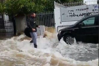 Χαϊδάρι, "τυφλό" ρέμα εκβάλλει στην οδό Κορυτσάς