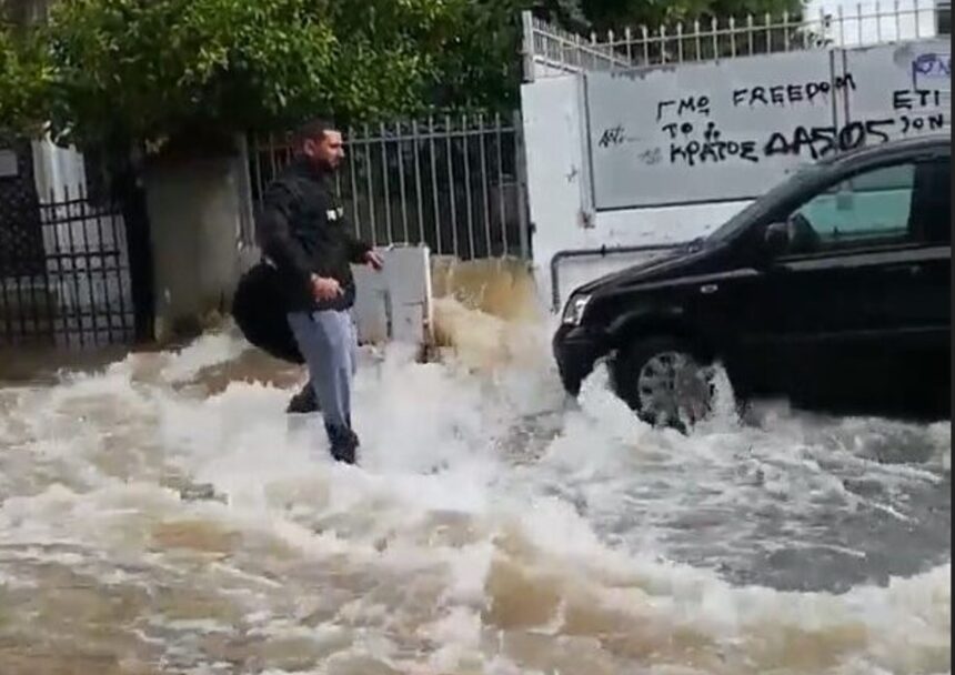 Χαϊδάρι, "τυφλό" ρέμα εκβάλλει στην οδό Κορυτσάς