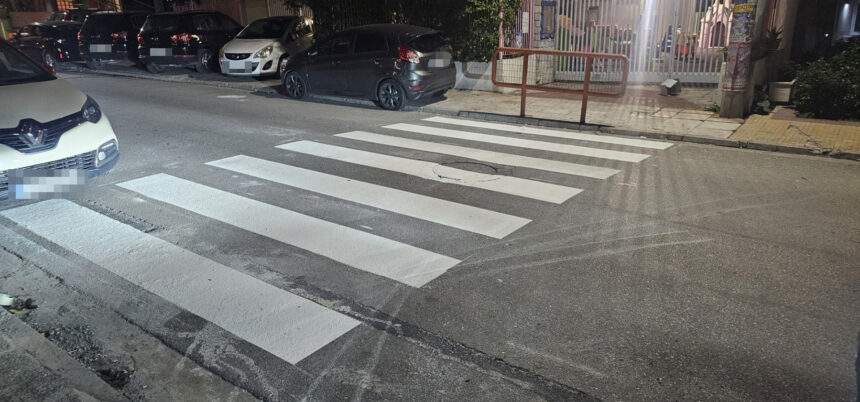 Ξεκίνησαν εργασίες για τη διαγράμμιση διαβάσεων 1