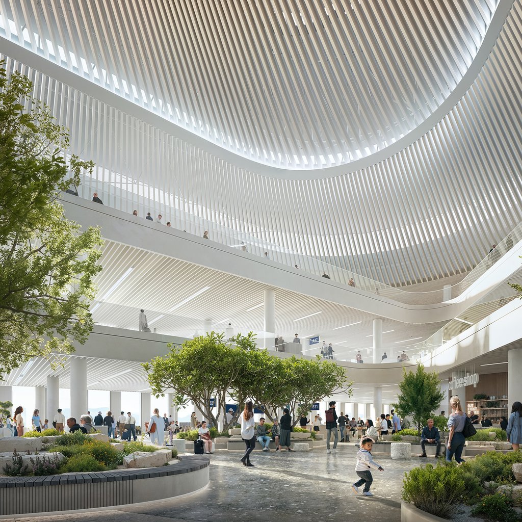 Ο Διεθνής Αερολιμένας Αθηνών μεταμορφώνεται - Στόχος ένα αεροδρόμιο κομψοτέχνημα 4