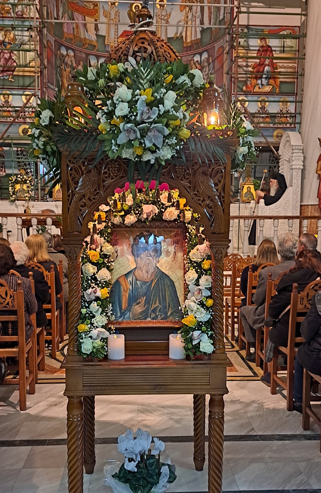 Γιορτάζει ο Ιερός Ναός του Αγίου Ανδρέα Χαϊδαρίου 4 Γιορτάζει ο Ιερός Ναός του Αγίου Ανδρέα Χαϊδαρίου 3