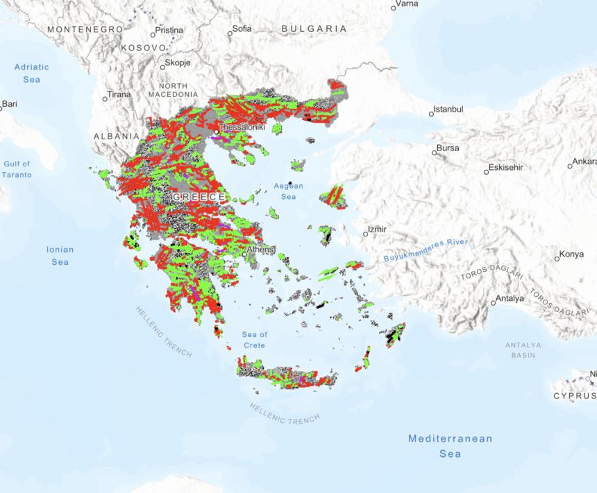 Ελλάδα: Χιλιάδες ίχνη σεισμικών ρηγμάτων αποτυπώνονται στον χάρτη για πρώτη φορά 1