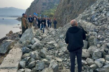 Οδικό έργο στον δρόμο Αλεποχωρίου - Σχίνου με την ιδιαίτερη γεωμορφολογία 12