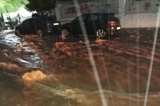 Ξεκίνησε η νεροποντή, τα πρώτα προβλήματα στο Χαϊδάρι - 41