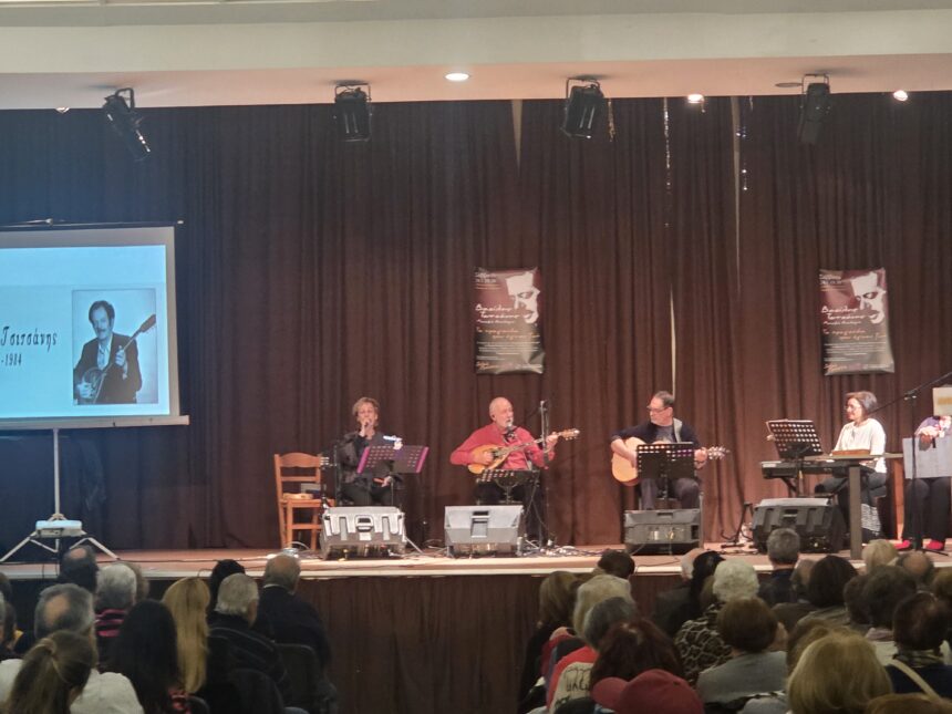 Μια σπουδαία βραδιά για τον Βασίλη Τσιτσάνη στο Χαϊδάρι 1