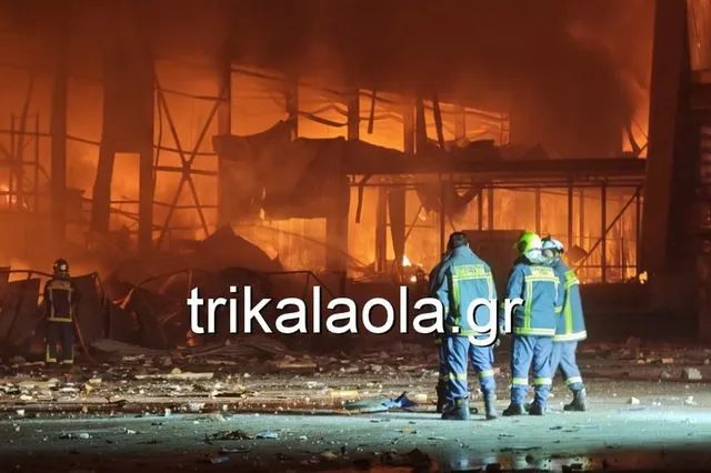 Τρίκαλα: Νεκρές τέσσερις εργαζόμενες από τη φωτιά στο εργοστάσιο Βιολάντα 1