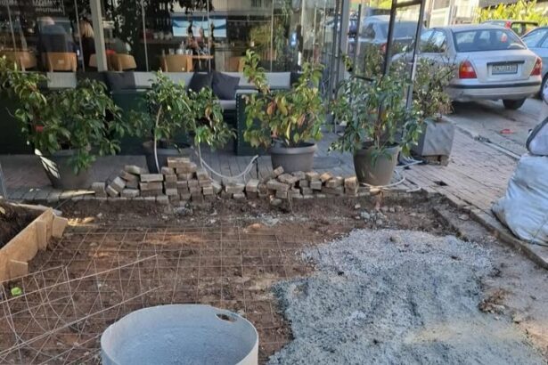 Πευκόδρομος Καραϊσκάκη: Άμεση αντίδραση του Δήμου στο τσιμέντωμα 119