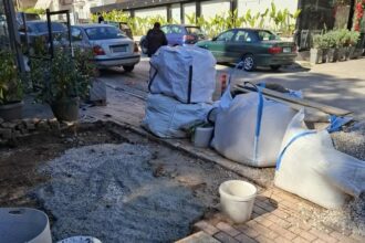 Καραϊσκάκη και Πλαστήρα: Αντί νέου δέντρου, τσιμέντωμα 25