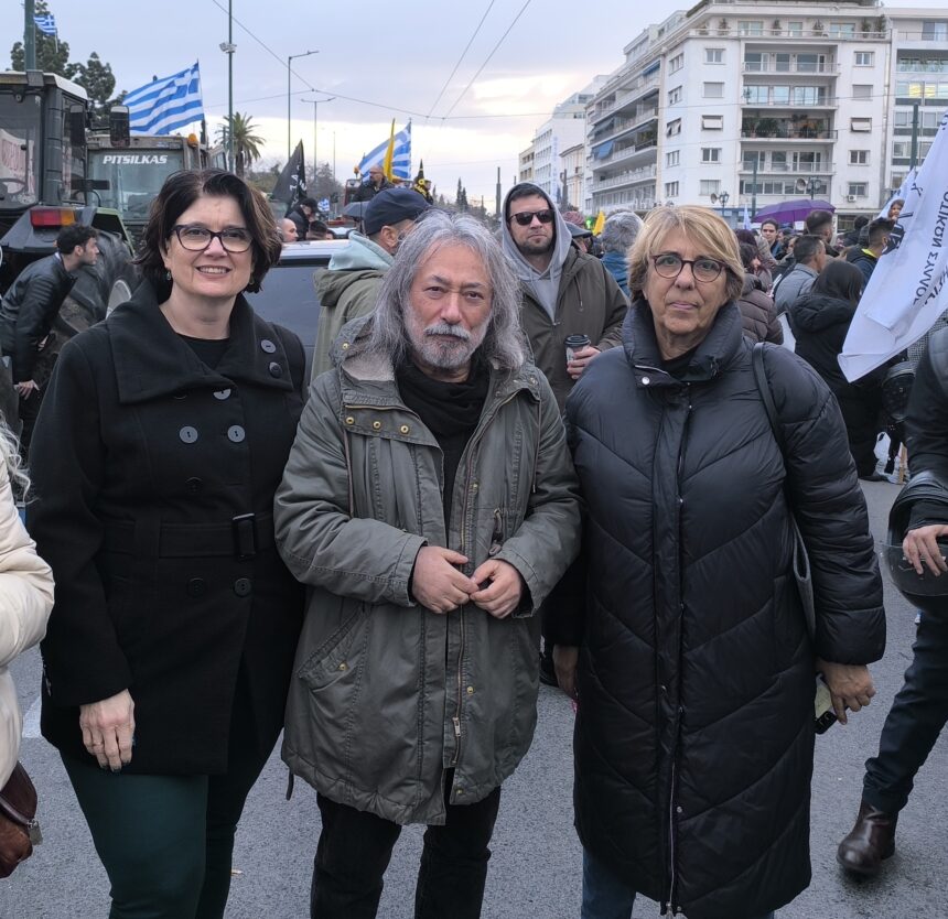 Η δημοτική αρχή Χαϊδαρίου στο αγροτικό συλλαλητήριο στο Σύνταγμα 1