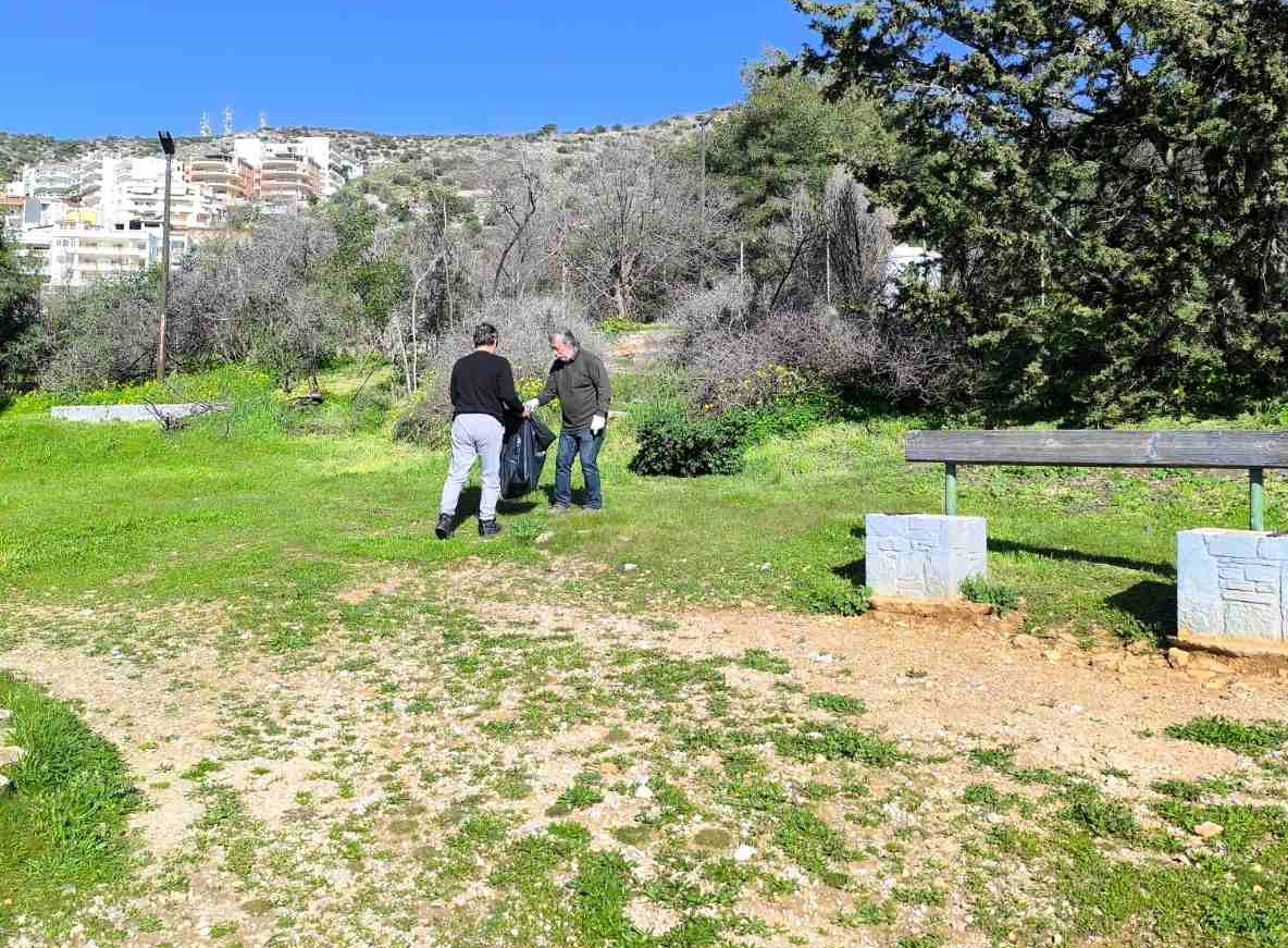 Δράση πρώτη: Καθαρίστηκε το Πάρκο Νεολαίας 3