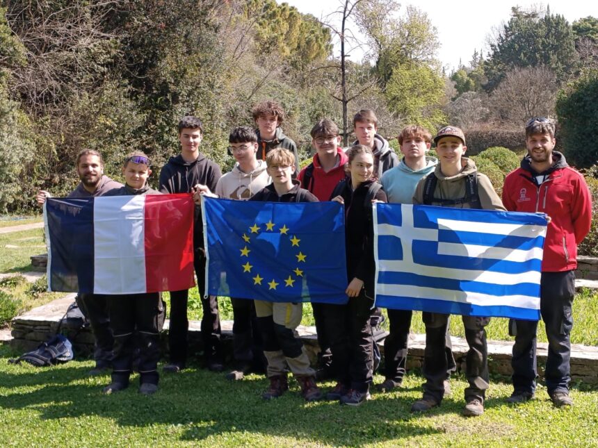 Διεθνής εκπαιδευτική συνεργασία στον Διομήδειο Κήπο 1