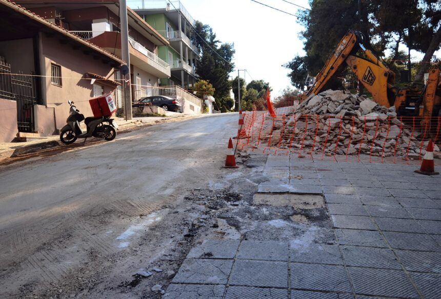 Ήρθε η ώρα της οδού Σπάρτης - Εγκαταστάθηκε ο εργολάβος 15