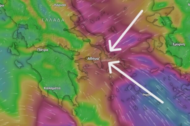 Κακοκαιρία Erminio: Το φαινόμενο της σύγκλισης ανέμων που βάζει σε κόκκινο συναγερμό στην Αττική 113