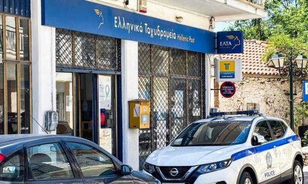 Ένοπλη ληστεία με καλάσνικοφ στα ΕΛΤΑ Λουτρακίου 3