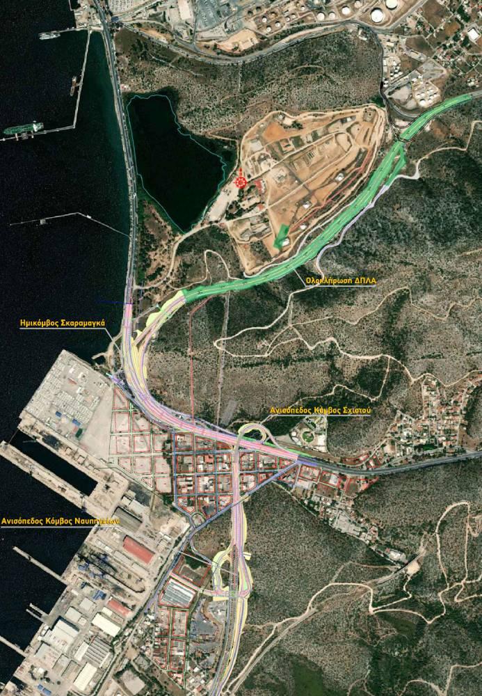 Τριπλός Κόμβος Σκαραμαγκά: Συνάντηση της δημοτικής αρχής Χαϊδαρίου στο Υπ. Υποδομών - Τι συζητήθηκε 15