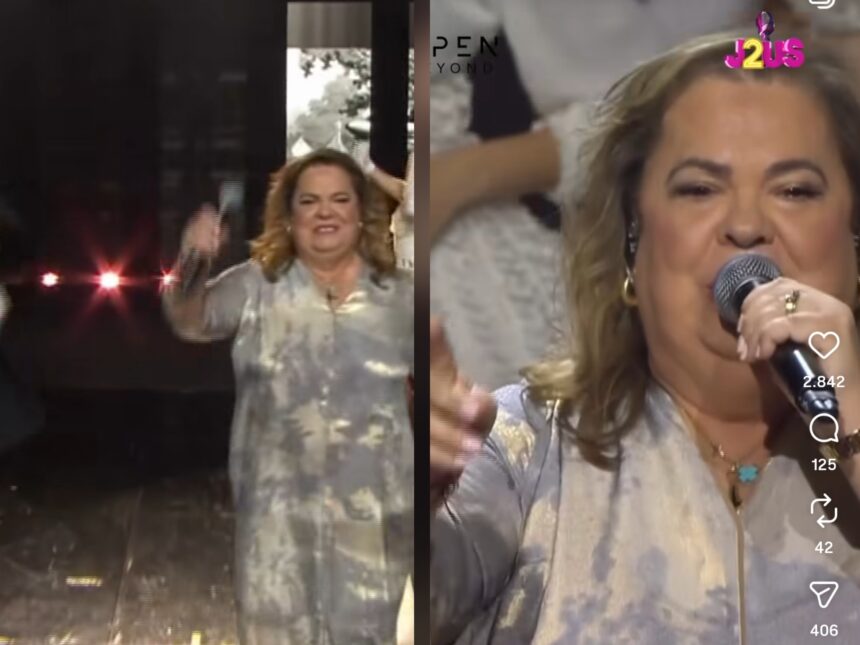 Η Έφη Θώδη «κεντάει» στο J2US: Το σκετς που έριξε το διαδίκτυο και η αποθέωση από τη νεολαία 1