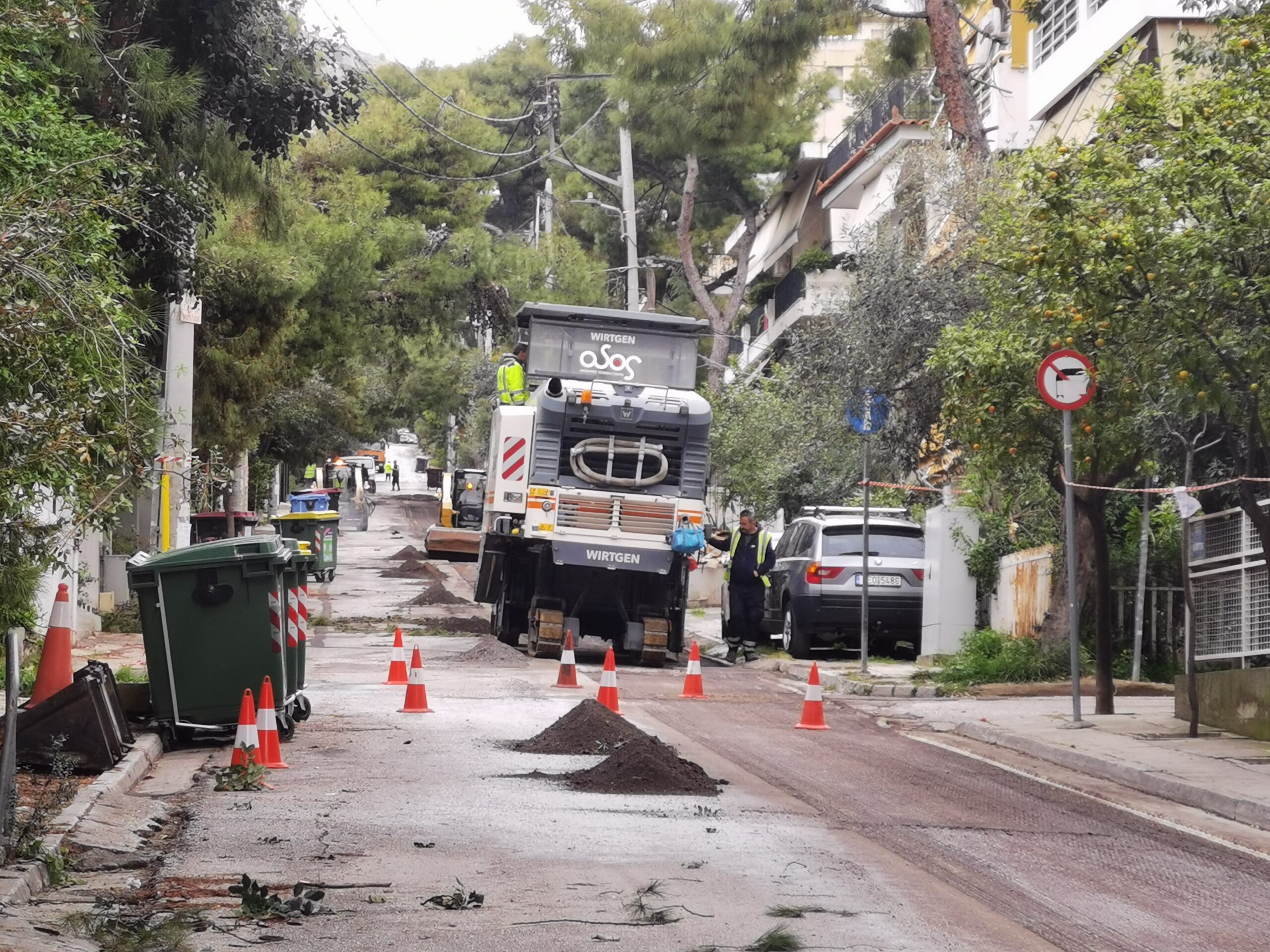 Ανησυχία πολιτών για την ασφαλτόστρωση στο Δάσος - Καθησυχάζει η εταιρεία 3