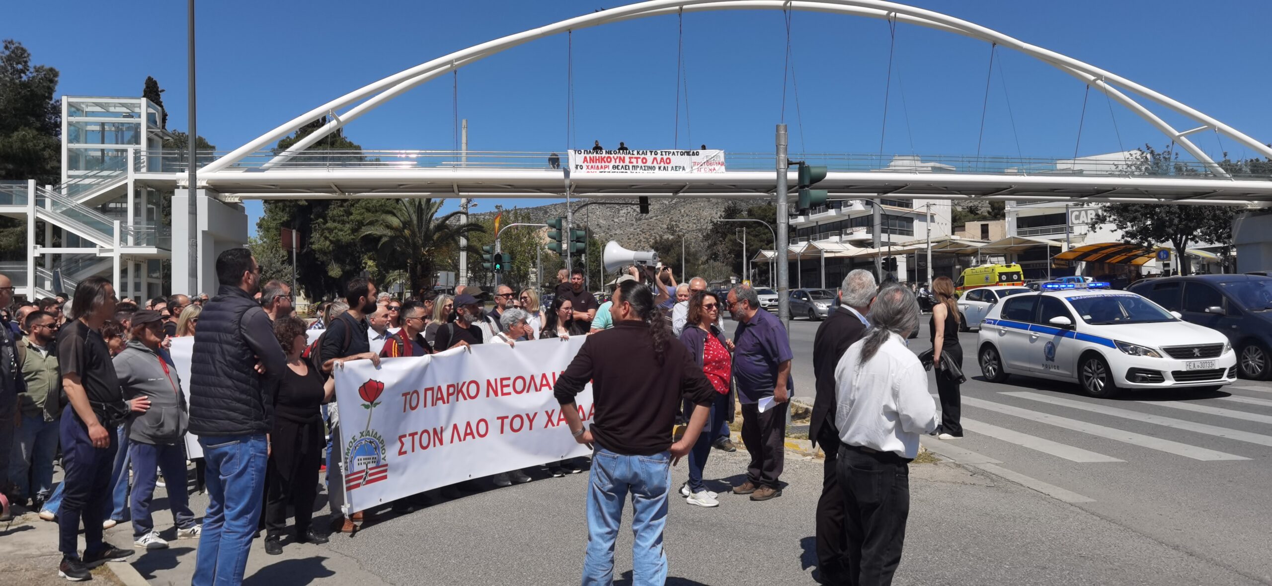 "Ζεσταίνονται οι μηχανές" της αντίστασης στο τσιμέντωμα του Πάρκου Νεολαίας 3