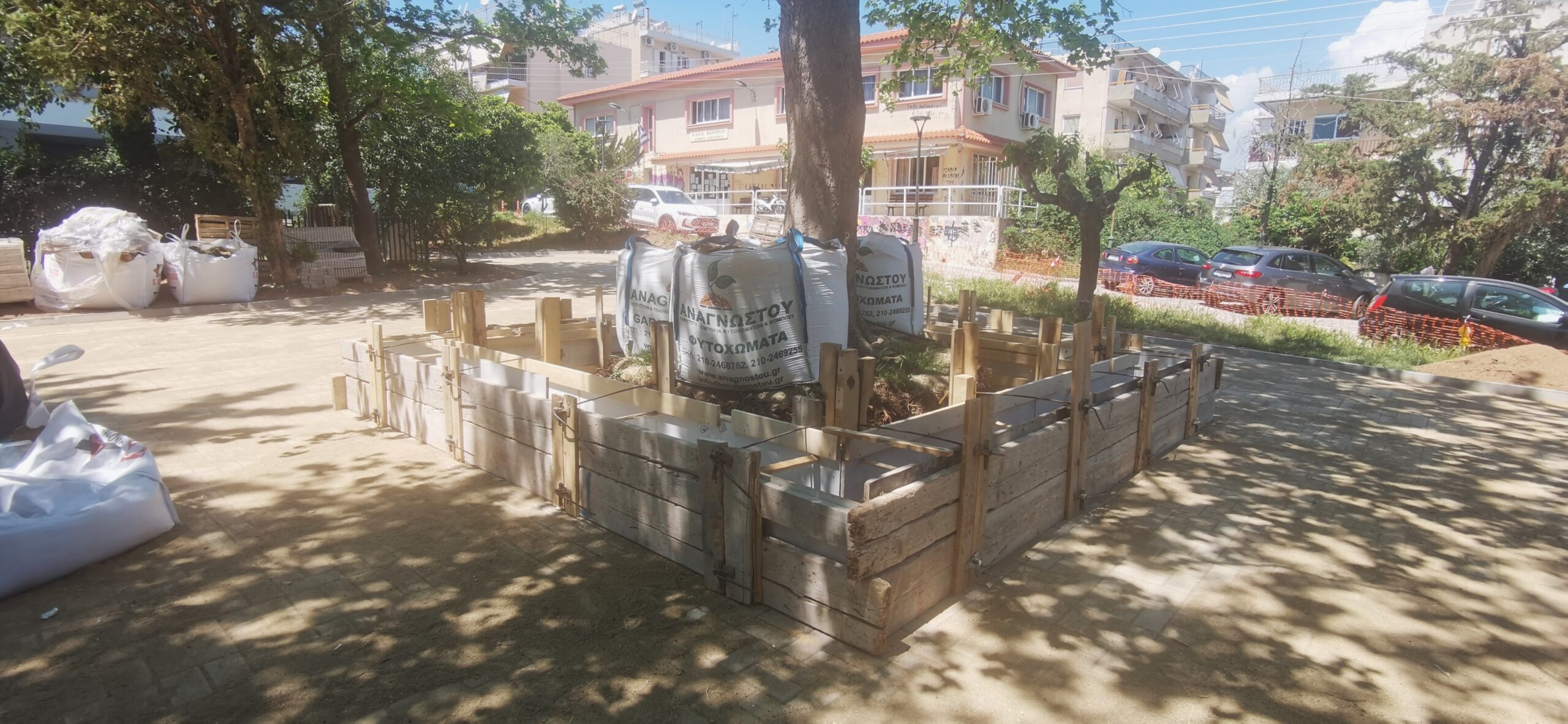 Σε στάδιο ολοκλήρωσης Πλατεία στο κεντρικό Χαϊδάρι 3