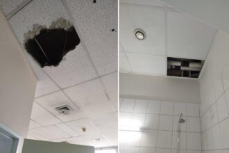 Έπεσε κομμάτι οροφής σε θάλαμο ασθενών στο Θριάσιο Νοσοκομείο 25