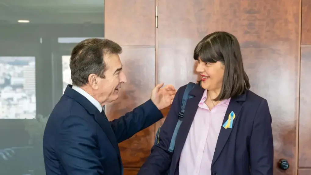 Κοβέσι και Χρυσοχοΐδης συζήτησαν για οργανωμένο έγκλημα και συνεργασία ΕΛΑΣ - Ευρωπαϊκής Εισαγγελίας 3