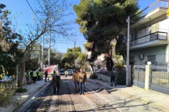 Δήμος Χαϊδαρίου: Πρόγραμμα ασφαλτοστρώσεων και τσιμεντοστρώσεων σε δρόμους της πόλης 26