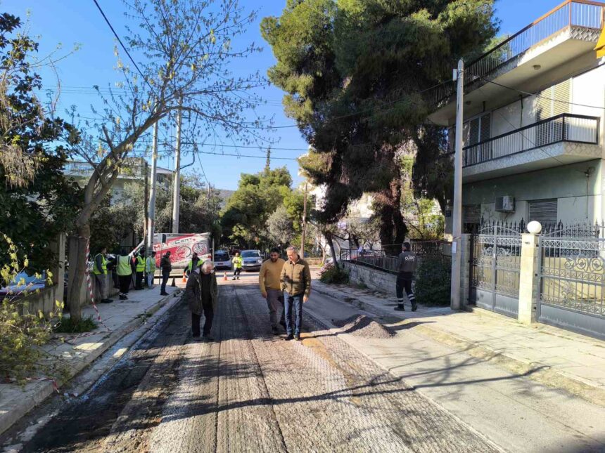 Δήμος Χαϊδαρίου: Πρόγραμμα ασφαλτοστρώσεων και τσιμεντοστρώσεων σε δρόμους της πόλης 15