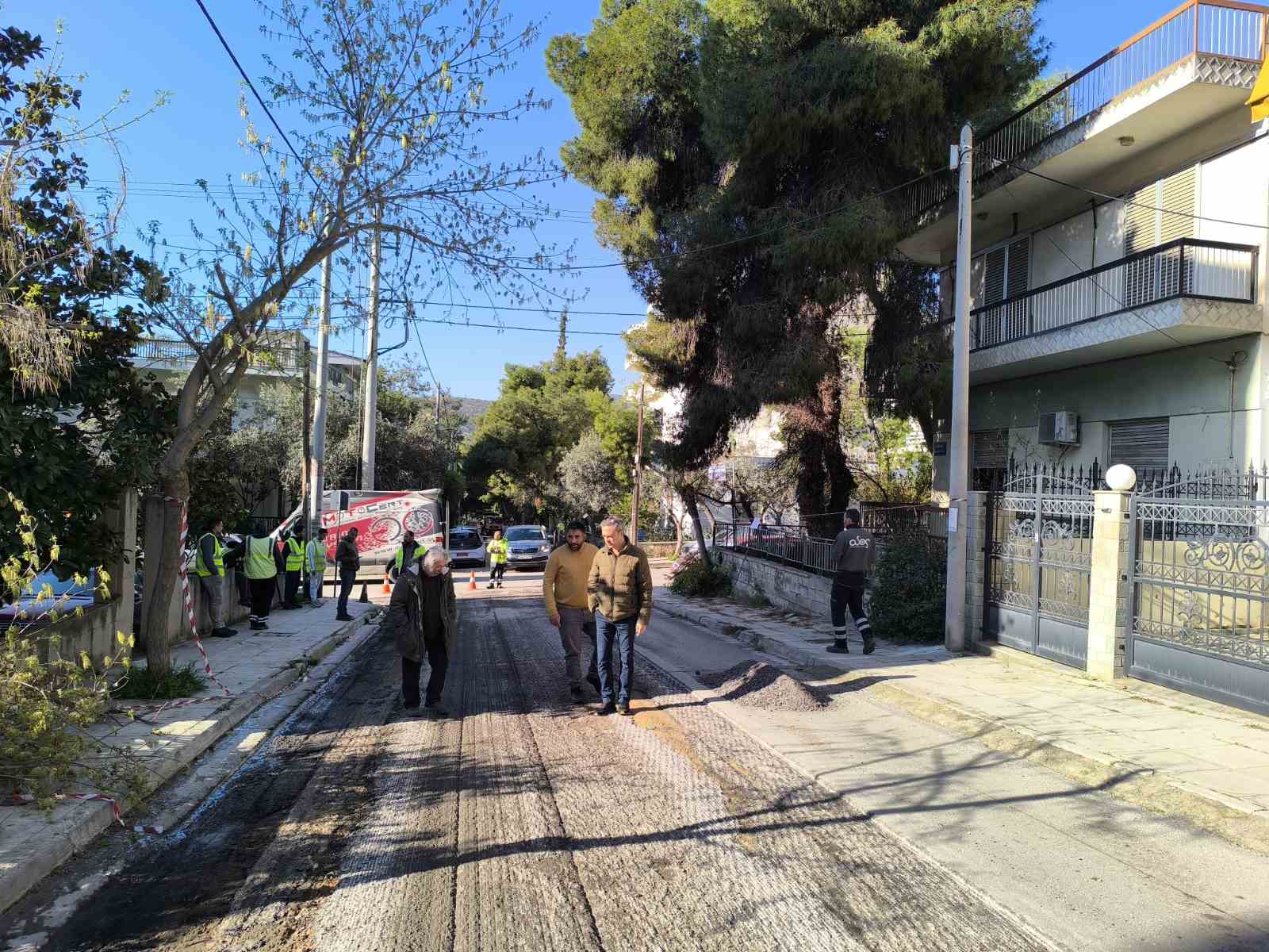 Δήμος Χαϊδαρίου: Πρόγραμμα ασφαλτοστρώσεων και τσιμεντοστρώσεων σε δρόμους της πόλης 3