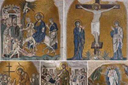 Σταύρωση και Ανάσταση - 5 θέματα από τα ανεκτίμητα ψηφιδωτά της Μονής Δαφνίου 87