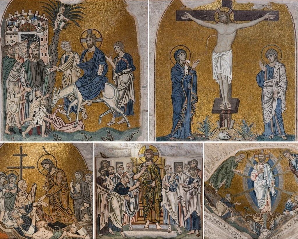 Σταύρωση και Ανάσταση - 5 θέματα από τα ανεκτίμητα ψηφιδωτά της Μονής Δαφνίου 3