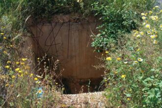 Φρεάτιο - παγίδα βάθους 3 μέτρων δίπλα στη Λεωφόρο Αθηνών 25