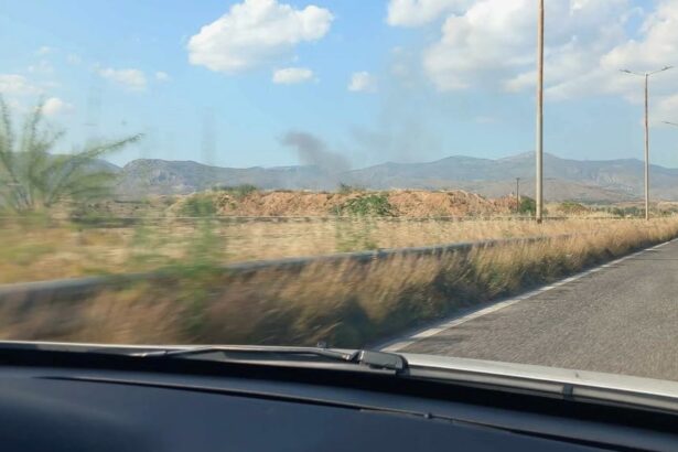 Φωτιά τώρα στον Ασπρόπυργο 91