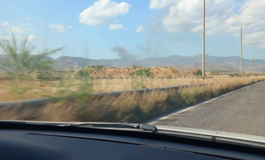 Φωτιά τώρα στον Ασπρόπυργο 1