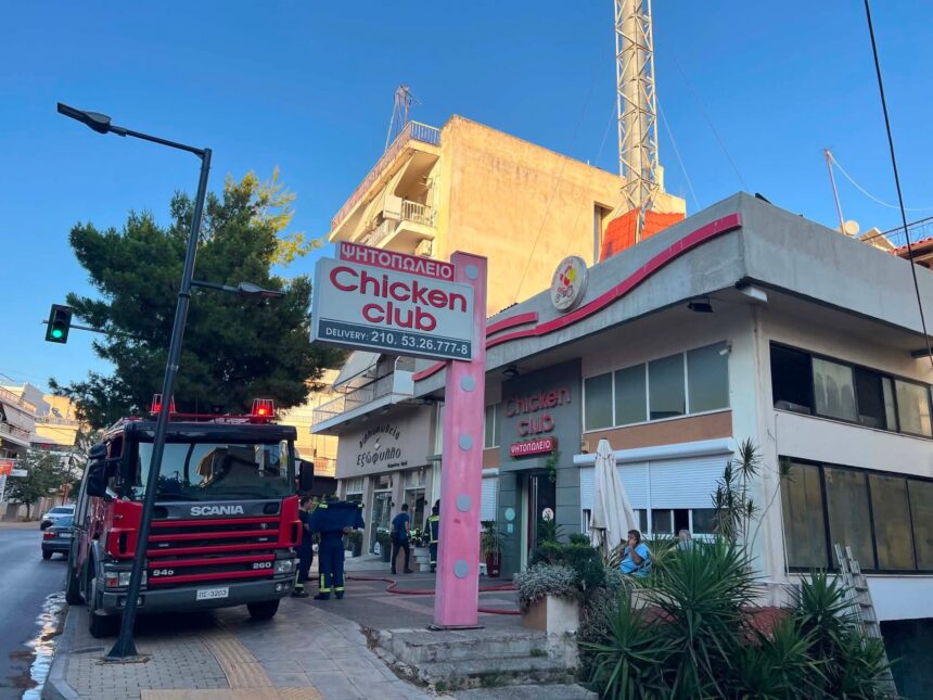 Φωτιά σε κατάστημα στην οδό Φαβιέρου 1