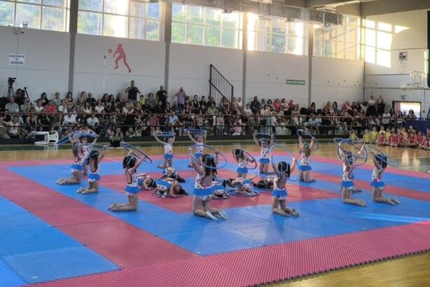 Με πολύ όμορφη γιορτή έκλεισε τη χρονιά η Ρυθμική Γυμναστική του Δήμου 97