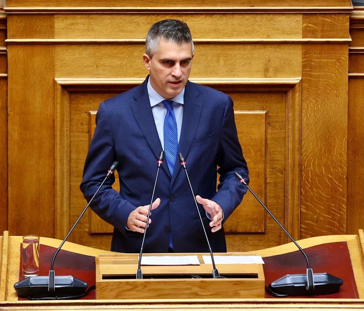Χ. Δήμας στη Βουλή: Ο Κόμβος Σκαραμαγκά αλλάζει την Αττική - Δείτε πόσο θα αυξηθούν οι ταχύτητες στη Λ. Αθηνών 3 Κόμβος Σκαραμαγκά