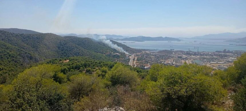 Σήμα 112 για τη φωτιά στο Ποικίλο και μεγάλη κινητοποίηση - Έχει μπει στο βουνό 15