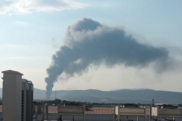 Μήνυμα 112 για φωτιά σε επιχείρηση στον Ασπρόπυργο 103