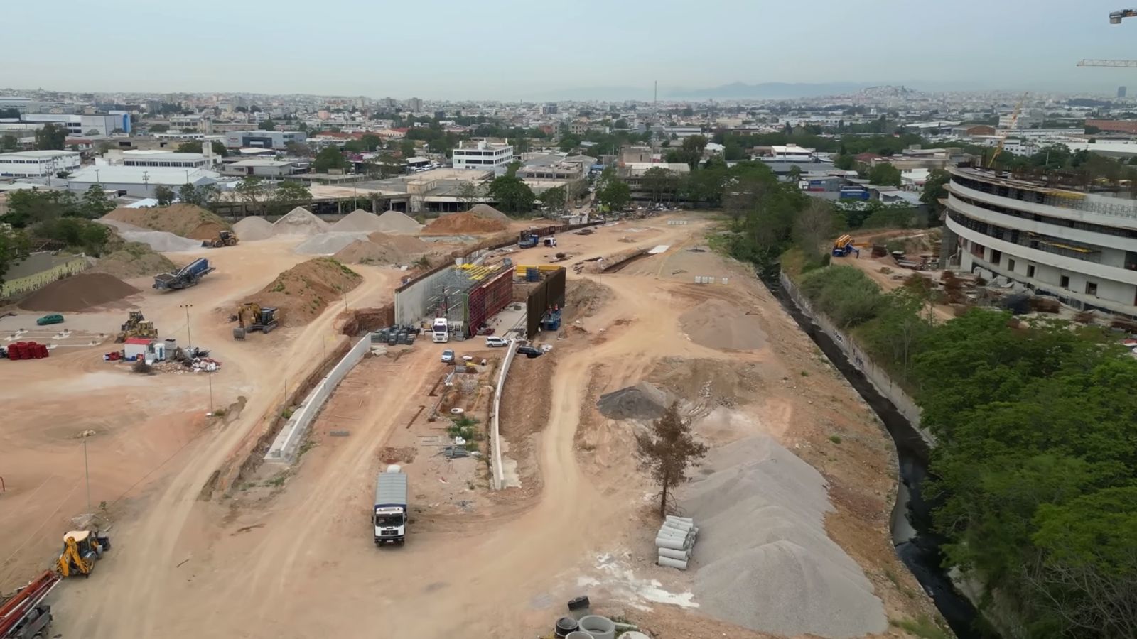 Προχωρούν οι εργασίες για τη νέα μεγάλη Λεωφόρο της Αθήνας 3