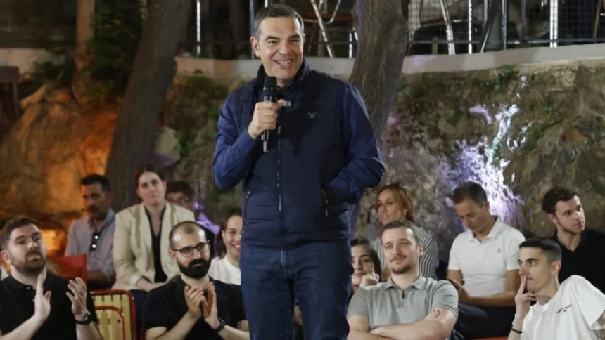 Ο Αλέξης Τσίπρας στο Περιστέρι – "Τώρα μιλάμε" 1