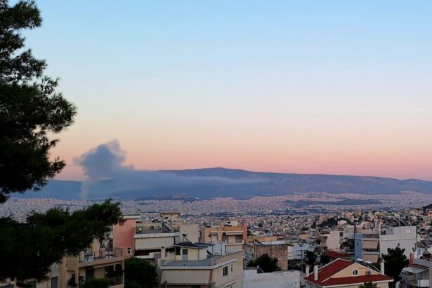 Φωτιά σε παλιό κτήριο στο Πάρκο Γουδή, στον Υμηττό 99