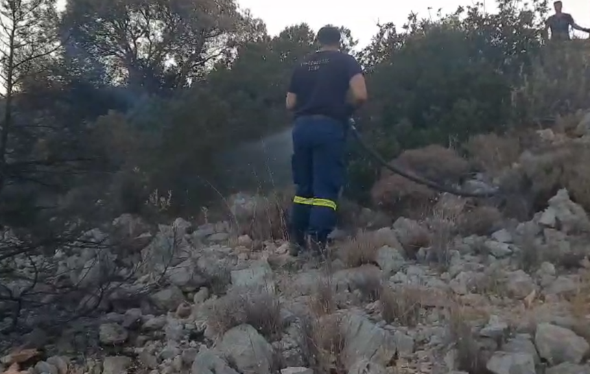 Ακόμη αντιμετωπίζει αναζωπυρώσεις η Πυροσβεστική στο Ποικίλο! - Βίντεο 15