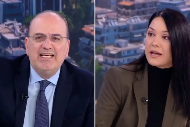 Βούρκωσε η Γιαννακοπούλου on air, συγγνώμη Λαζαρίδη: "Μπορεί να πούμε μια κουβέντα παραπάνω" 99