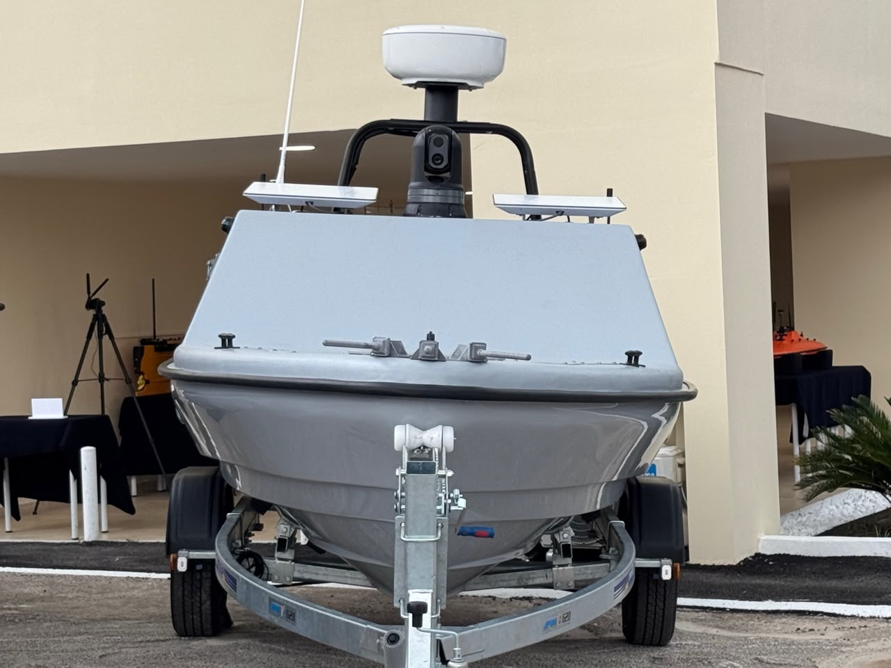 "Πυρπολητής": Το ελληνικό drone αυτοκτονίας παρουσιάστηκε στο Ναυτικό Οχυρό Σκαραμαγκά  3