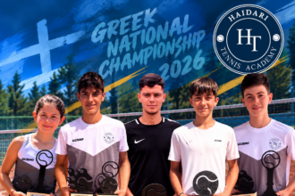 Σπουδαίες διακρίσεις για το Haidari Tennis Academy στο Πανελλήνιο Πρωτάθλημα Junior 25